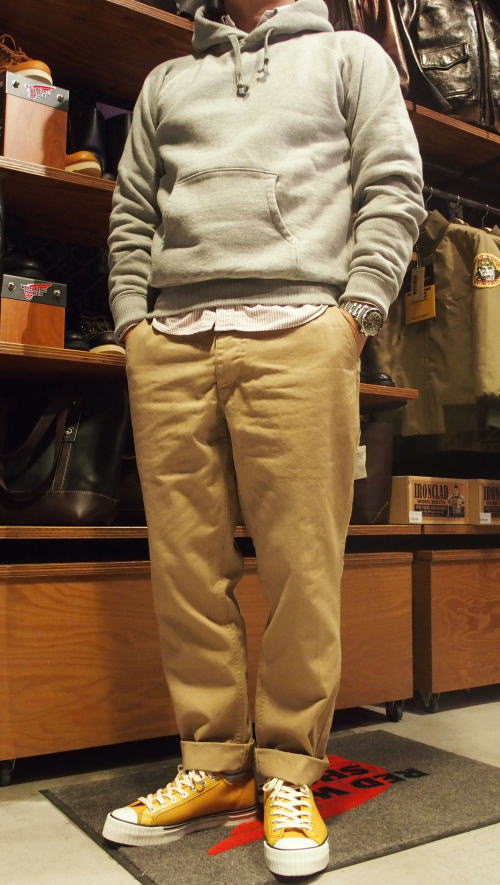 COLIMBO [ULSTER TROUSERS/Cino Cloth-Beige] BLOG スリーエイト
